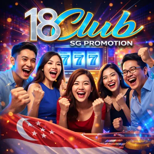 18Club SG Promotions illustrated banner
