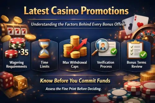 Latest casino promotions