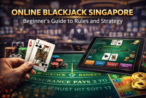 Online Blackjack Singapore: Beginner’s Guide to Rules and Strategy